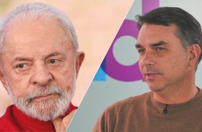 Quaest: Lula e Flávio Bolsonaro empatam em 41% no 2º turno pela primeira vez