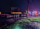 Homem morre prensado por tampa de carreta na BR-280 em São Francisco do Sul