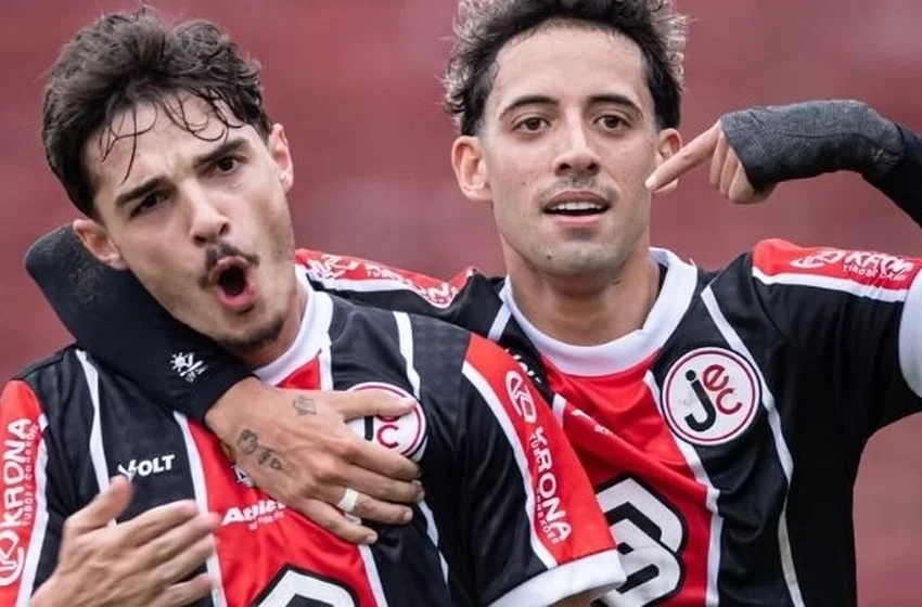 JEC vence Blumenau por 1 a 0 e soma primeiros pontos na Copa SC