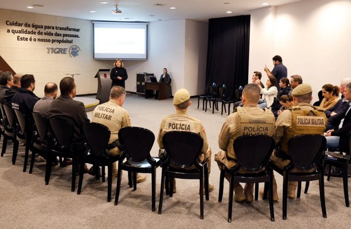 GEOP reúne forças de segurança e entidades em Joinville
