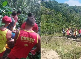 Adolescente de 15 anos é resgatada por helicóptero após queda em trilha em SC