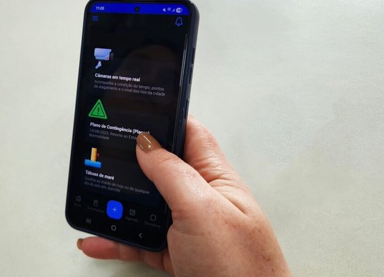 Aplicativo Joinville Fácil passa a exibir tábuas de maré e alertas do Plancon