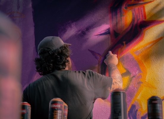 Artistas de Joinville participam de festival de arte de rua em Londres