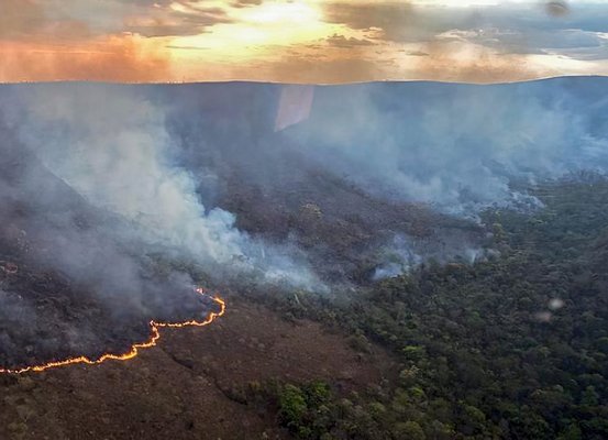 Brasil concentra 76% dos incêndios na América do Sul