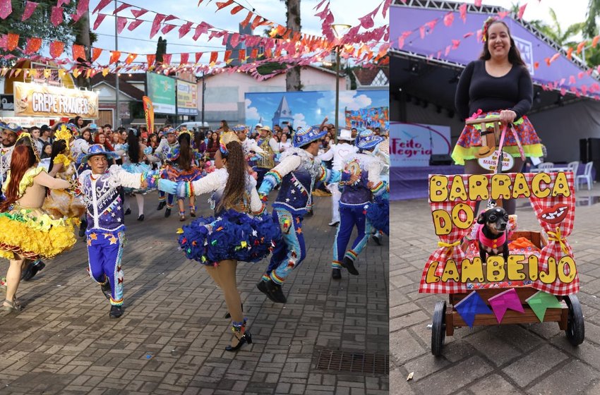 Festa Junina de Joinville terá quadrilhas e desfile “cãopira” no fim de semana