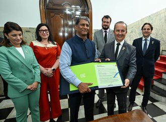 Governador recebe embaixador da Índia no Brasil para fortalecer relações comerciais e cooperações estratégicas em diversas áreas