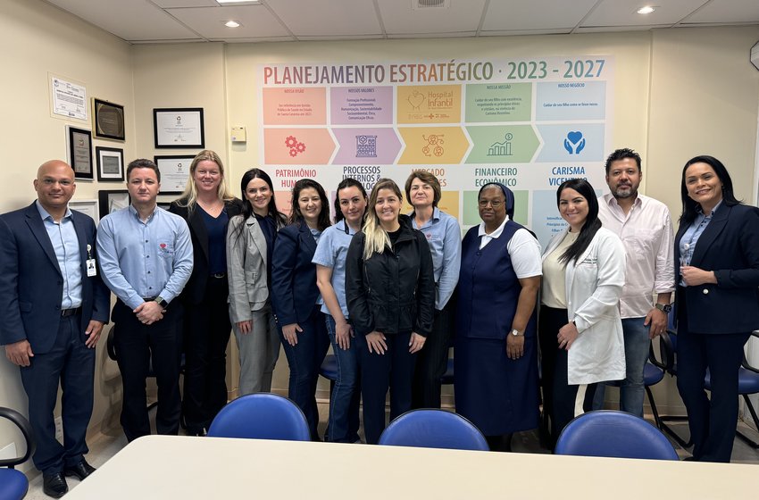 Hospital Infantil de Joinville inicia nova fase do Projeto Lean para melhoria de fluxos no Centro Cirúrgico