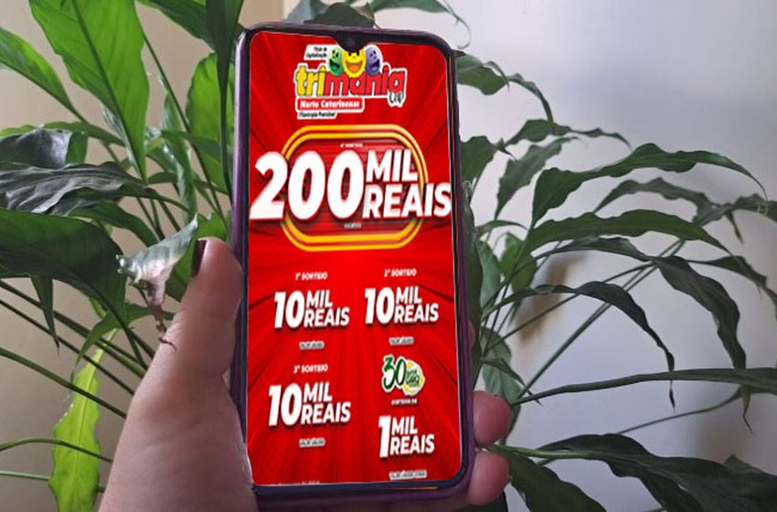 Joinvilense ganha R$ 200 mil sozinho na Trimania deste domingo