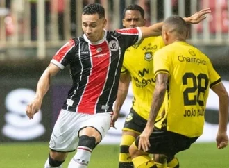 Joinville é eliminado da Copa do Brasil após derrota por 1 a 0 para o São Bernardo