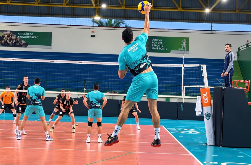 Joinville Vôlei vence primeiro amistoso da temporada 2026/27