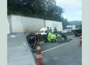 Motociclista morre em colisão com caminhão na BR-101 em Joinville