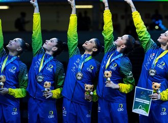 Mundial de GR: Brasil conquista prata inédita no conjunto geral