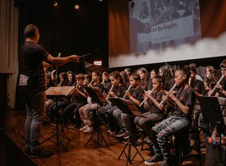 Orquestra de flautas encanta Joinville com apresentações gratuitas em outubro