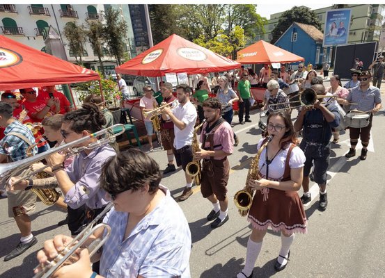 Stammtisch de Joinville leva 150 grupos à Via Gastronômica neste sábado