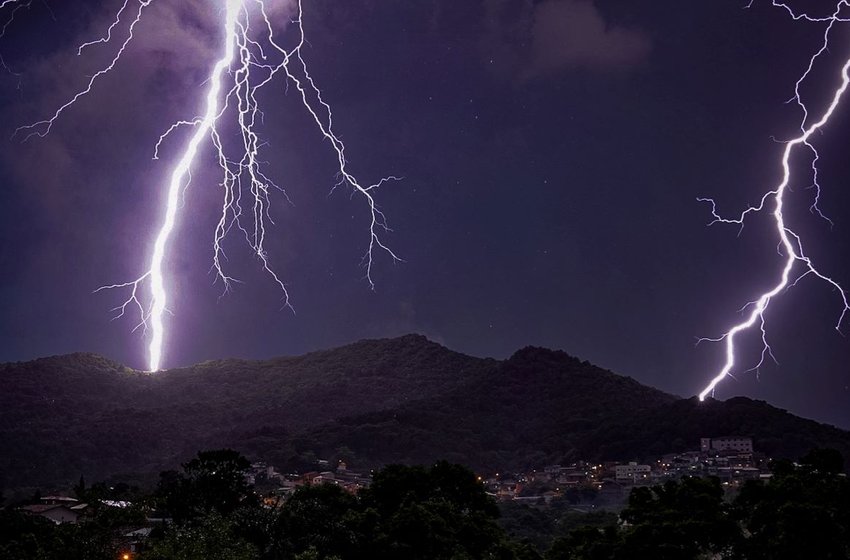 Temporais isolados são esperados em Santa Catarina nesta sexta-feira