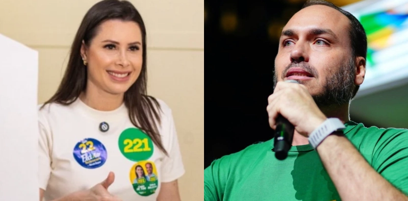 SC elege Carol de Toni e Carlos Bolsonaro ao Senado