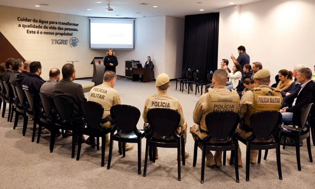 GEOP reúne forças de segurança e entidades em Joinville