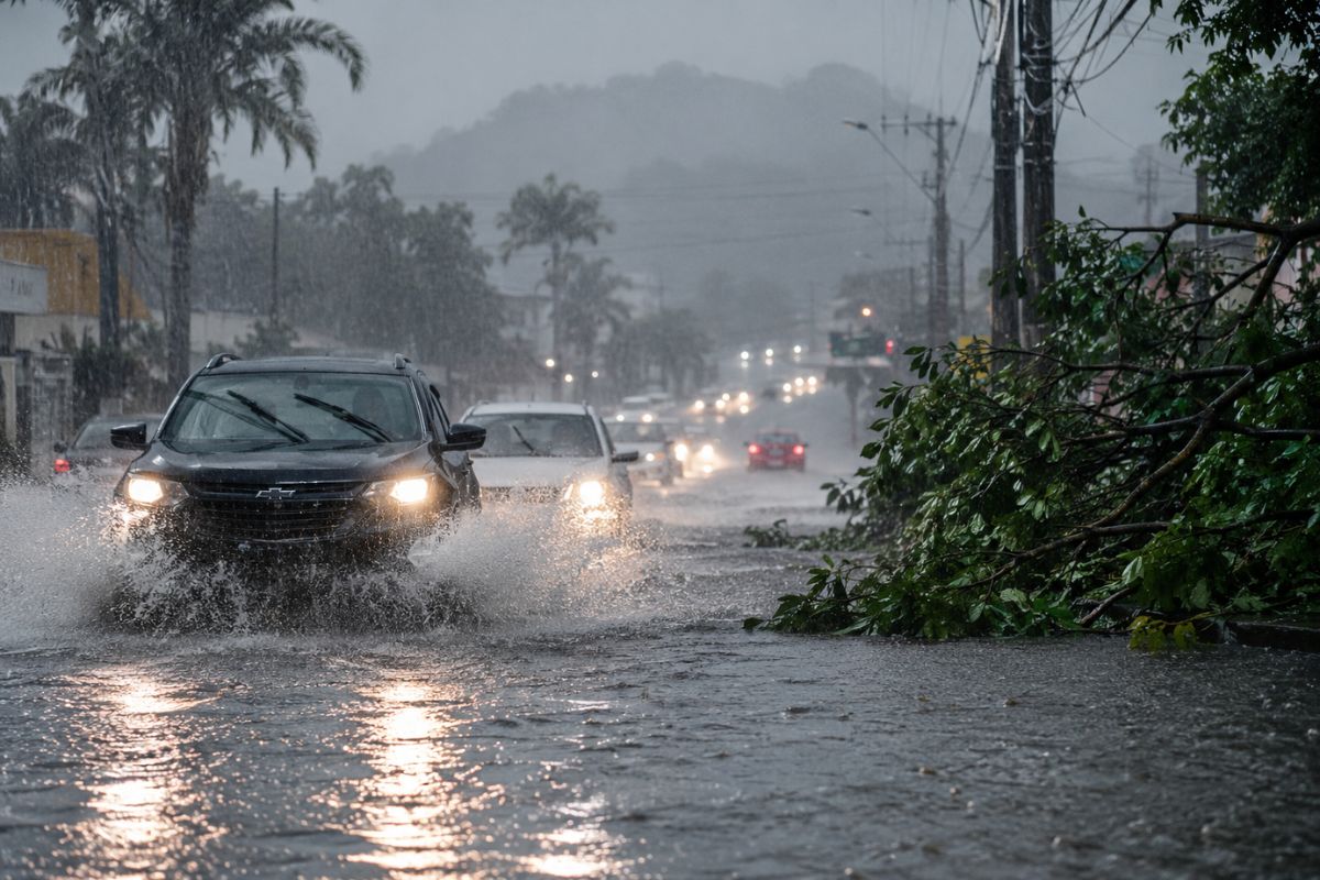 El Niño reforça atenção aos temporais e à proteção de casas e veículos