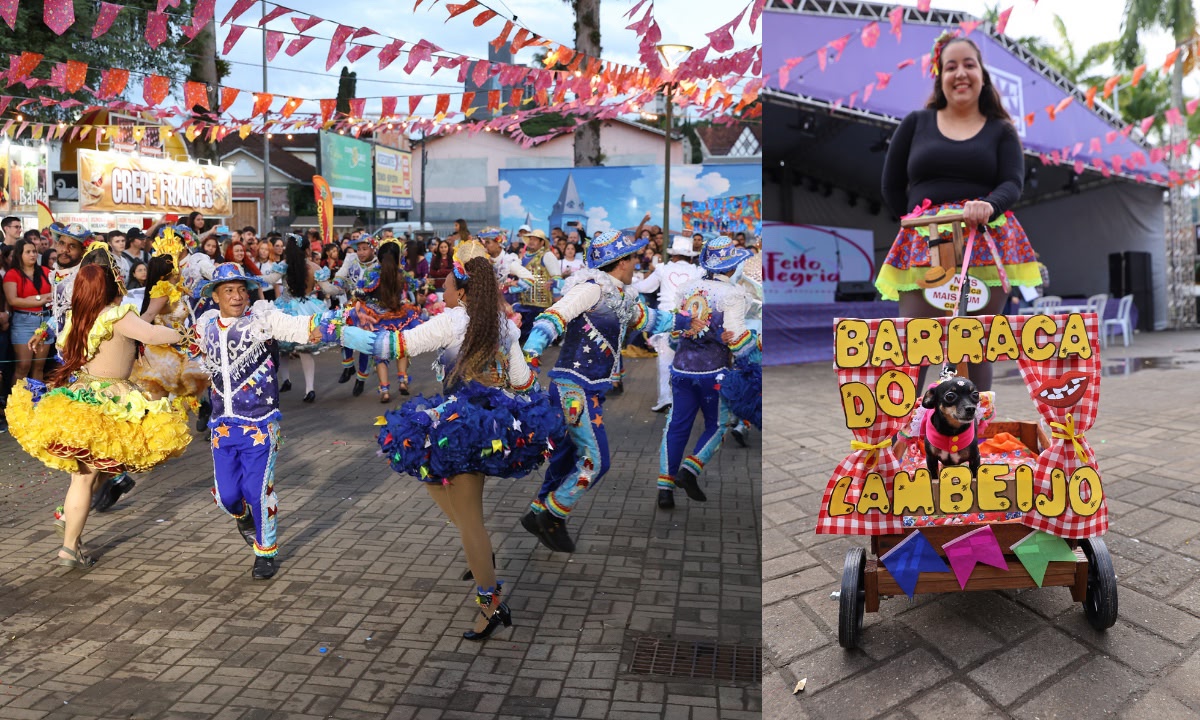 Festa Junina de Joinville terá quadrilhas e desfile “cãopira” no fim de semana