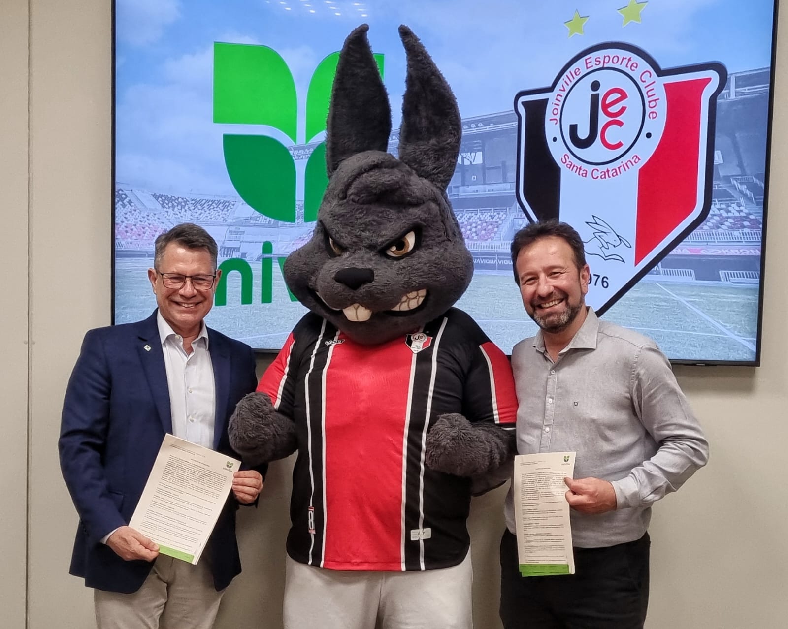 JEC e Univille firmam parceria histórica para fortalecer esporte e comunidade