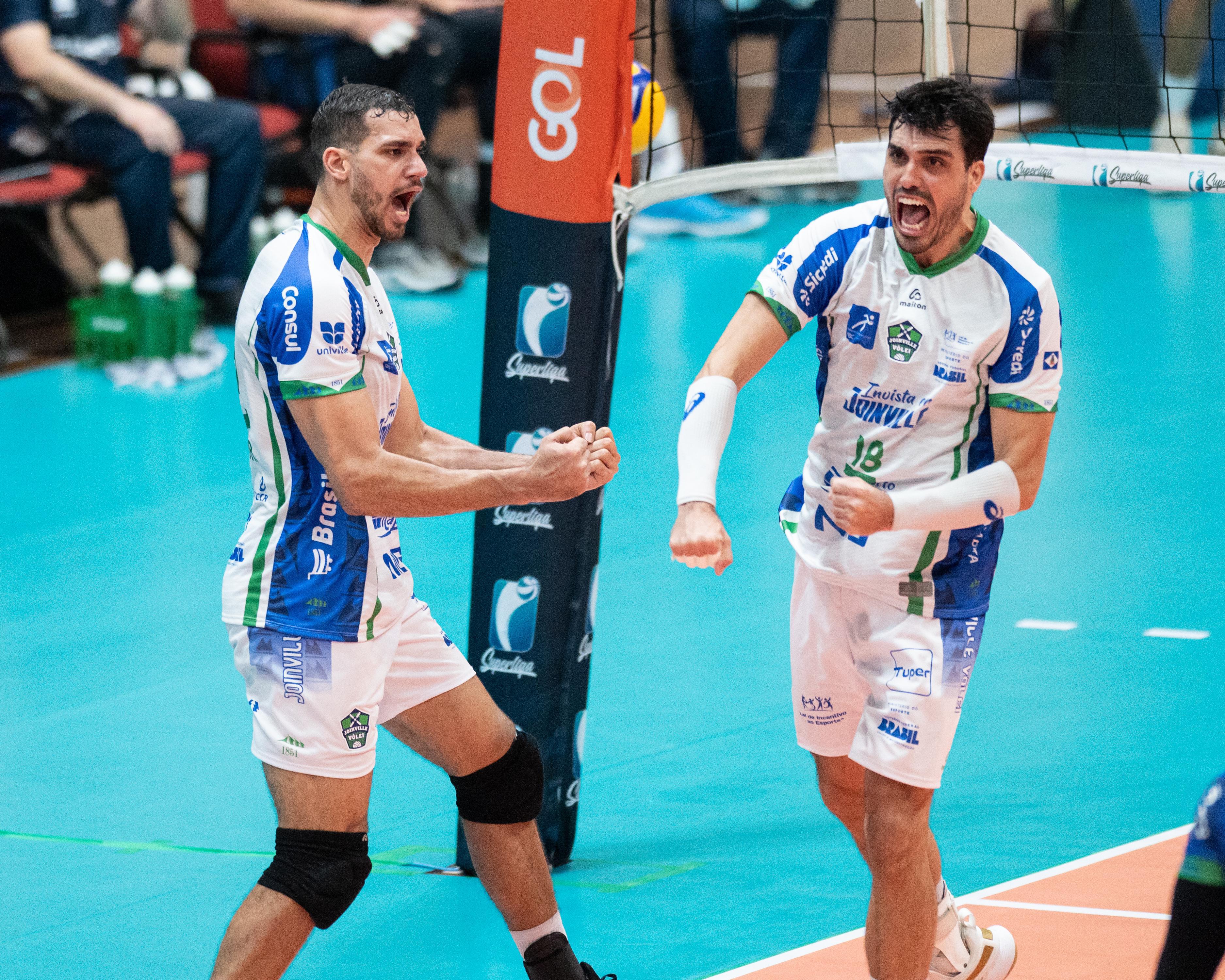 Joinville Vôlei busca primeira vitória na Superliga nesta quarta-feira diante do Praia Clube no Centreventos