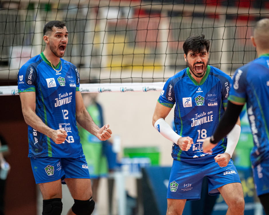 Joinville Vôlei encara Vedacit Guarulhos em duelo decisivo pela Superliga 2024/25