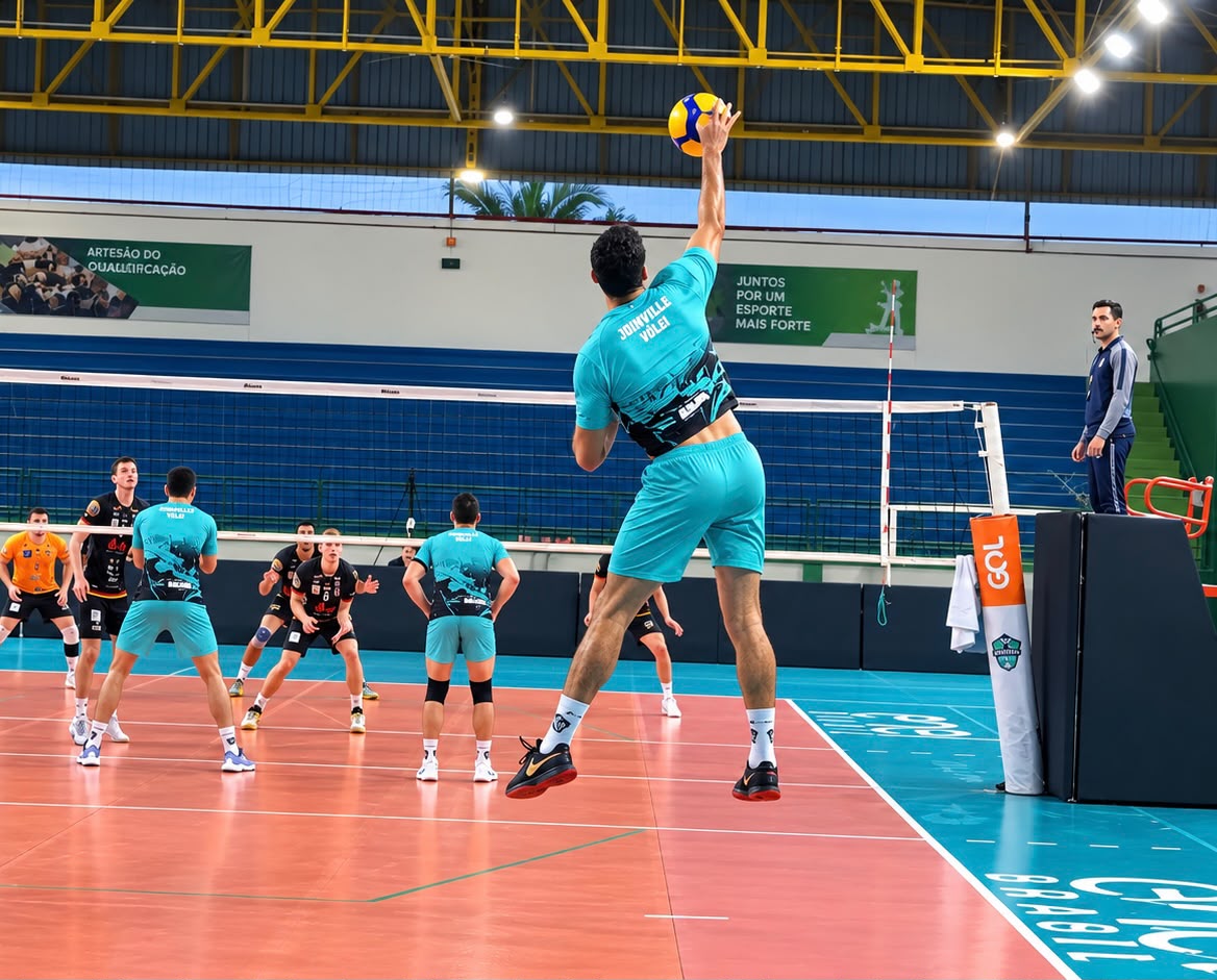 Joinville Vôlei vence primeiro amistoso da temporada 2026/27