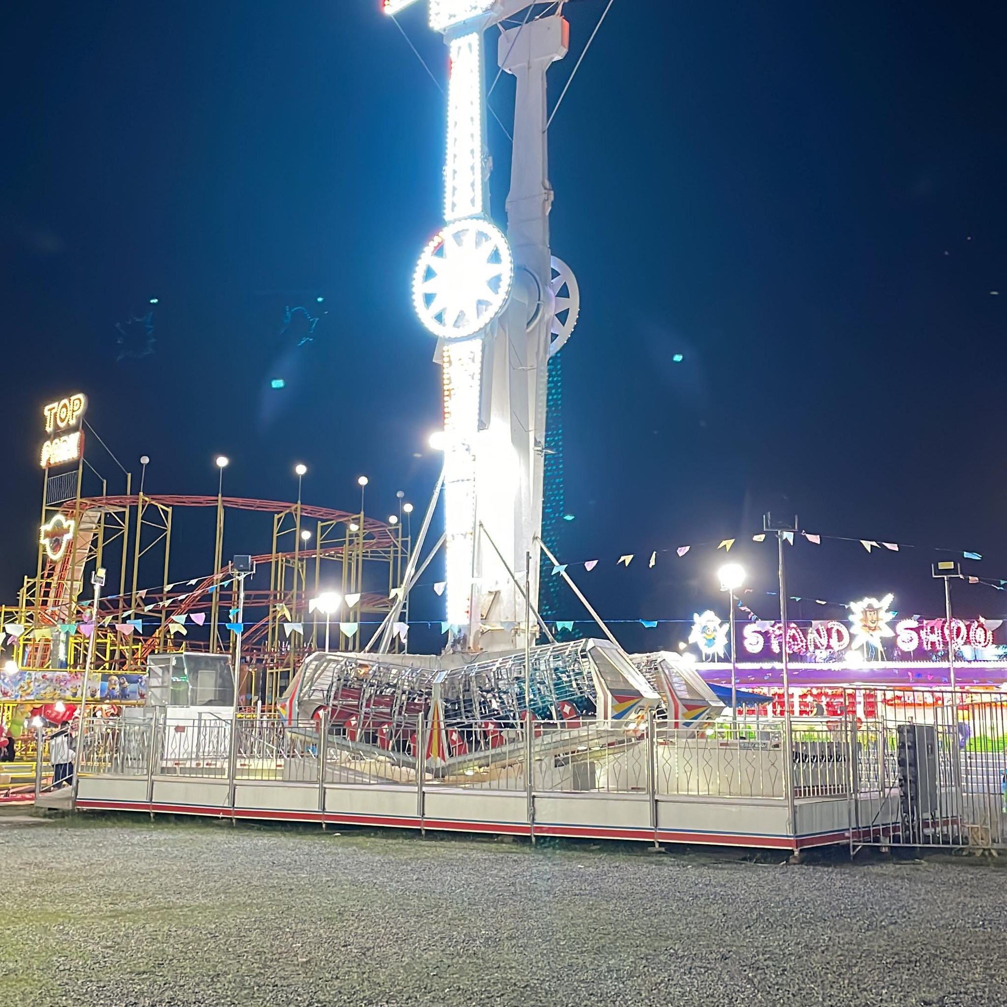 Parque de diversões itinerante inicia nova temporada em Joinville