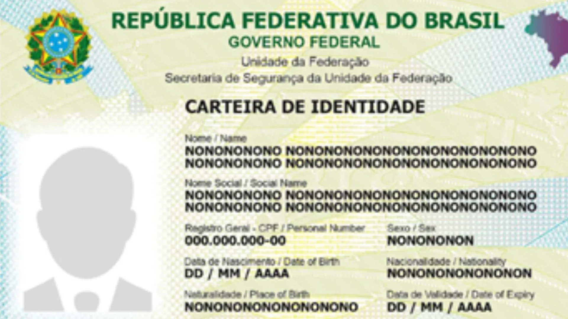 Governo define prazo final para trocar RG pela nova Carteira de Identidade Nacional